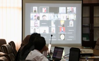 Bawaslu Sumsel Gelar Rapat Koordinasi Pengawasan Pemutakhiran Data Pemilih Berkelanjutan Semester I Tahun 2022 Secara Daring bersama Bawaslu Kabupaten/Kota Se-Sumsel