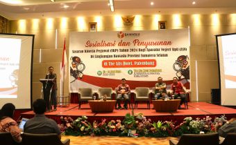 PERKUAT PENYUSUNAN SASARAN KINERJA BAGI ASN, BAWASLU SUMSEL GELAR SOSIALISASI PENGISIAN SKP