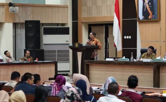 Ketua Bawaslu Sumsel Paparan di Hadapan Komisi II DPR