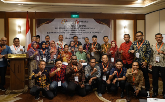 KOMISIONER BAWASLU SUMSEL IKUTI IN HOUSE TRAINING PELATIHAN ADJUDIKATOR JUSTITIA TRAINING CENTER BEKERJA SAMA DENGAN BAWASLU RI