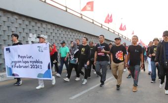 HADIRI GCM RRI PALEMBANG, KURNIAWAN IMBAU LAPORKAN POLITIK UANG