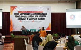 MELALUI PENGAWASAN PARTISIPATIF, KETERLIBATAN MASYARAKAT DORONG TERWUJUDNYA PEMILIHAN ADIL DAN BERSIH