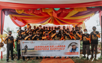 Bawaslu Sumsel Saksikan Penyerahan Hibah Tanah Pemkab PALI kepada Bawaslu PALI