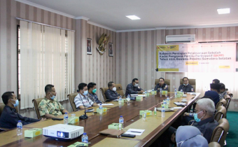 Kepala Sekretariat Bawaslu Sumsel Ikuti Upacara Peringatan Hari Pahlawan Secara Virtual