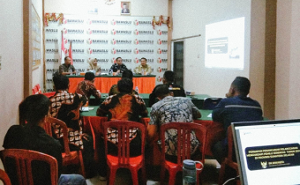 KETUA BAWASLU SUMSEL PERKUAT PENANGANAN PELANGGARAN BAWASLU MUSI RAWAS DALAM MENGHADAPI PEMILU SERENTAK TAHUN 2024