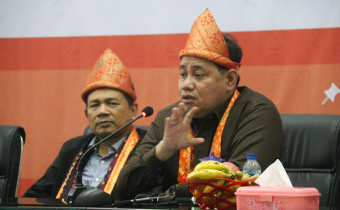 Hadiri Rapat Kerja di Bawaslu Sumsel, Herwyn akan Optimalkan Peningkatan Kualitas SDM di Bawaslu