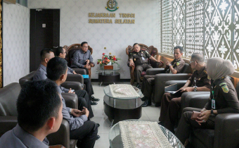 Audiensi ke Kejati, Bawaslu Sumsel Koordinasi Pembentukan Sentra Gakkumdu