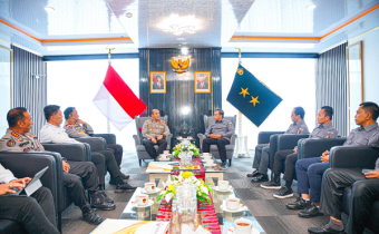 BAWASLU SUMSEL AUDIENSI KE POLDA SUMSEL, BAHAS PERSIAPAN PEMILU 2024