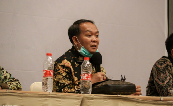 Junaidi Tekankan Sinergitas antar Pimpinan dan Keterbukaan Anggaran Bawaslu Kabupaten/Kota Se-Sumatera Selatan