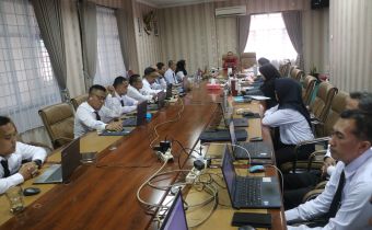 Anggota Bawaslu Sumsel Ardiyanto, saat menjadi pemateri di kegiatan Orientasi PPPK Tahun 2026 secara daring, Senin (27/7/2026). 
