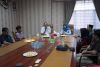 Plt Ketua Bawaslu Sumsel dan Anggota Bawaslu Sumsel Massuryati saat menerima Audiensi dari HMI cabang Palembang, Rabu(06/05/2026).