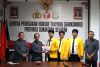Foto Bersama Pimpinan Bawaslu Sumsel dan Mahasiswa Fakultas Hukum Universitas Sriwijaya