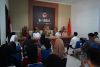 Koordinator Divisi Pencegahan, Partisipasi Masyarakat, dan Hubungan Masyarakat Bawaslu Sumsel, Massuryati saat memberikan arahan sekaligus membuka kegiatan Pendidikan Pengawas Partisipatif (P2P) tatap muka tahun 2026 di kantor Bawaslu kota Palembang, Kamis (18/6/2026).
