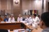 Plt Ketua Bawaslu Sumsel saat memberikan tanggapan pada saat menghadiri kegiatan Forum Konsultasi Publik (FKP) yang digelar KPU Sumsel di ruang rapat KPU, Kamis (30/7/2026).