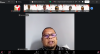 Kepala Sekretariat Bawaslu Sumsel, Anderson saat memberikan arahanya pada kegiatan Orientasi Pegawai Pemerintah dengan Perjanjian Kerja (PPPK) Tahun 2026 secara daring, Rabu (29/7/2026).