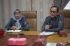Anggota Bawaslu Provinsi Sumatera Selatan, Koordinator Divisi Penanganan Pelanggaran, Data dan Informasi, Ahmad Naafi saat memberikan materi.